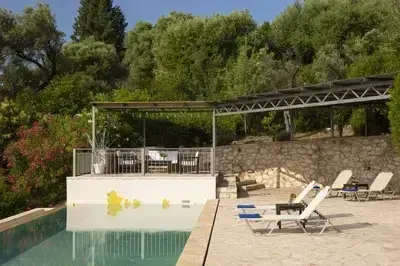 Villa Lefki full of natural light, very spacious villa with infinity pool