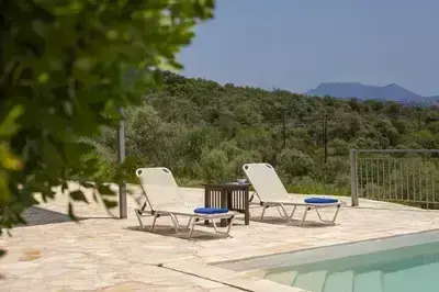 Villa Lefki full of natural light, very spacious villa with infinity pool