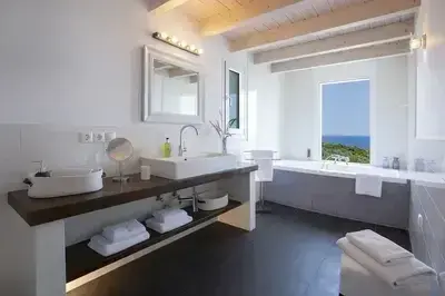 Villa Lefki full of natural light, very spacious villa with infinity pool
