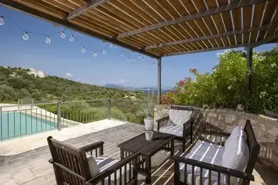 Villa Lefki full of natural light, very spacious villa with infinity pool