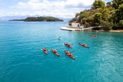 Kayaking in Lefkada