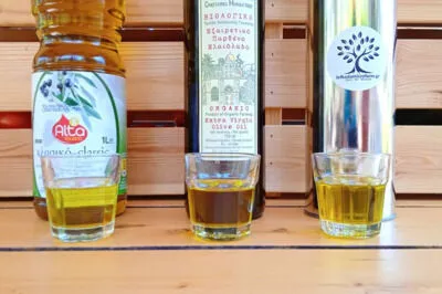 Tasting of vegetables, olive oil and honey in an organic farm!