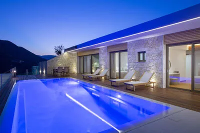 Elegant New Cave-Style Villa for a Serene Escape in Sivota (Σ)