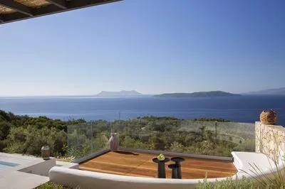 Chic contemporary brand new villa Cloud Nine w/t panoramic seaviews