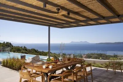 Chic contemporary brand new villa Cloud Nine w/t panoramic seaviews