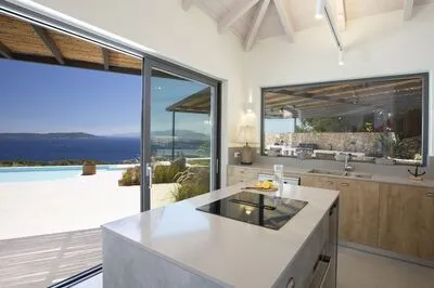 Chic contemporary brand new villa Cloud Nine w/t panoramic seaviews