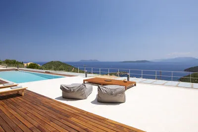 Luxury Villa with infinity Pool & Stunning Ionian Panorama (Θ)
