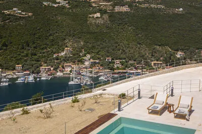 Luxury Cave Villa for 12 with Infinity Pool & Ionian Views (Δ)