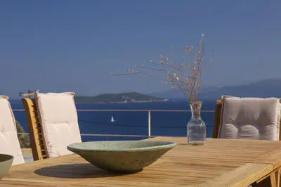 Luxury Cave Villa for 12 with Infinity Pool & Ionian Views (Δ)