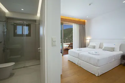 Luxury Cave Villa for 12 with Infinity Pool & Ionian Views (Δ)