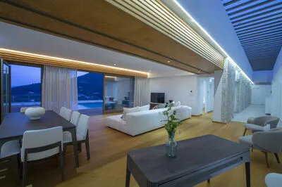 Luxury Cave Villa for 12 with Infinity Pool & Ionian Views (Δ)