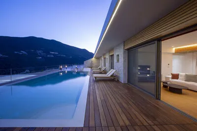 Luxury Cave Villa for 12 with Infinity Pool & Ionian Views (Δ)