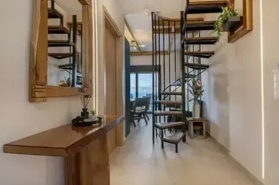 Modern two level Suite 5 with Sea view