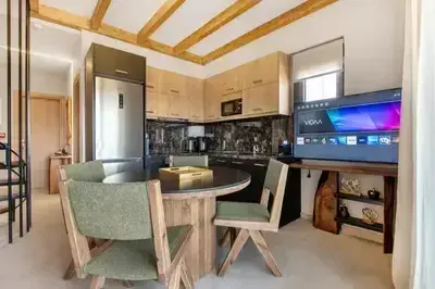 Modern two level Suite 5 with Sea view