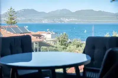 Modern two level Suite 5 with Sea view