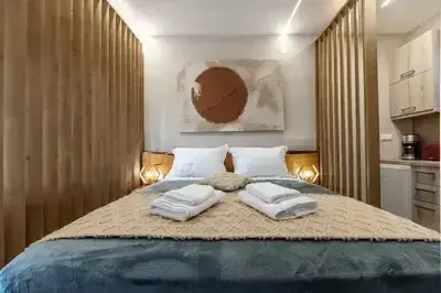 Luxury Studio in Nikiana with pool view