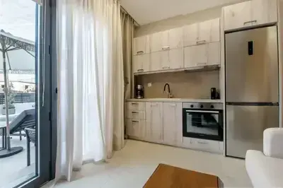 Luxury Studio in Nikiana with pool view