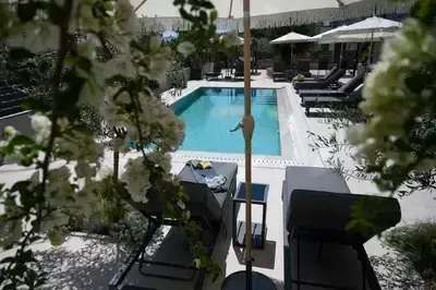 Luxury Studio in Nikiana with pool view