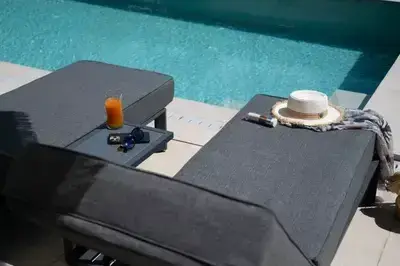 Luxury Studio in Nikiana with pool view