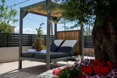 Luxury Studio in Nikiana with pool view