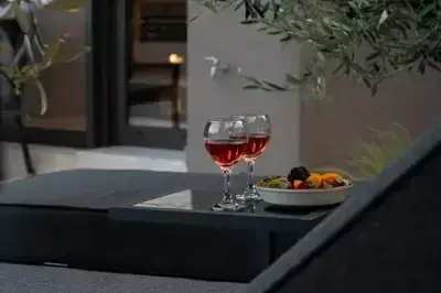 Luxury Studio in Nikiana with pool view
