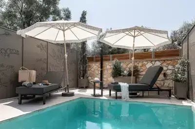 A Stylish Two-Level Suite 3 with Modern Comfort in Meganisi