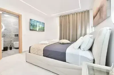 A Stylish Two-Level Suite 3 with Modern Comfort in Meganisi