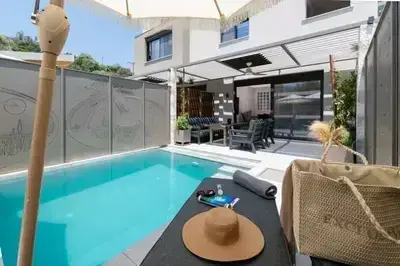 A Stylish Two-Level Suite 3 with Modern Comfort in Meganisi
