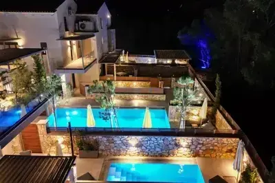 A Stylish Two-Level Suite 3 with Modern Comfort in Meganisi