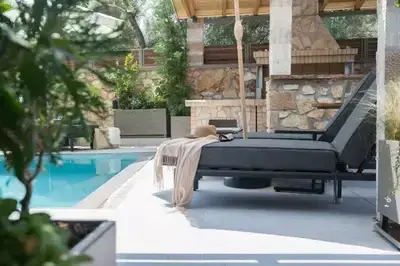 Elegant Two-Level Suite 4 with Contemporary Comfort in Meganisi