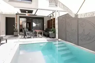 Elegant Two-Level Suite 4 with Contemporary Comfort in Meganisi
