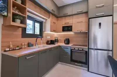Elegant Two-Level Suite 4 with Contemporary Comfort in Meganisi