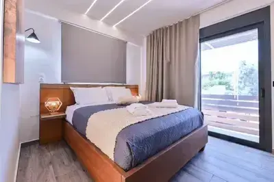 Elegant Two-Level Suite 4 with Contemporary Comfort in Meganisi