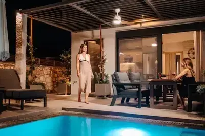 Elegant Two-Level Suite 4 with Contemporary Comfort in Meganisi
