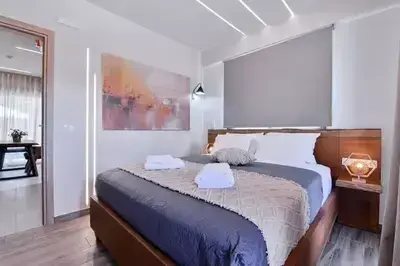 Elegant Two-Level Suite 4 with Contemporary Comfort in Meganisi