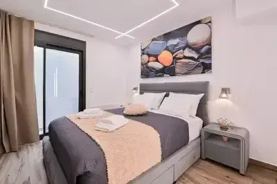 Elegant Two-Level Suite 4 with Contemporary Comfort in Meganisi
