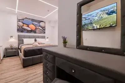 Elegant Two-Level Suite 4 with Contemporary Comfort in Meganisi