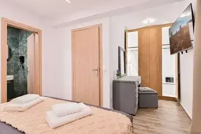 Elegant Two-Level Suite 4 with Contemporary Comfort in Meganisi