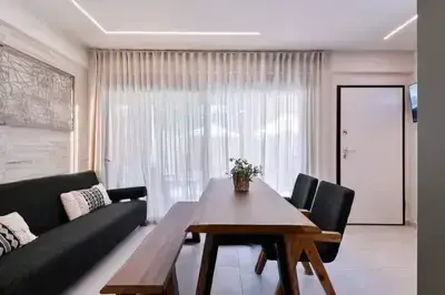 Elegant Two-Level Suite 4 with Contemporary Comfort in Meganisi