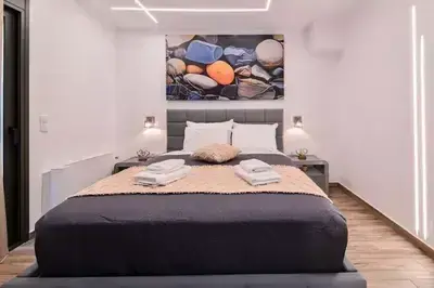 Elegant Two-Level Suite 4 with Contemporary Comfort in Meganisi