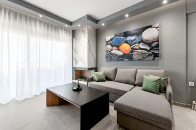 Suite 2 – A Two-Level Sanctuary Overlooking the Ambracian Gulf