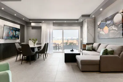 Suite 2 – A Two-Level Sanctuary Overlooking the Ambracian Gulf