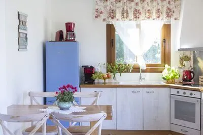 Secluded Villa Asprolià with salt water pool & large garden, close to town.