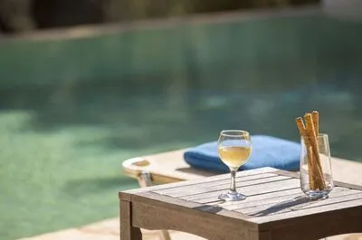 Villa Amoudia - Luxury Villa right on the beach with Private Pool