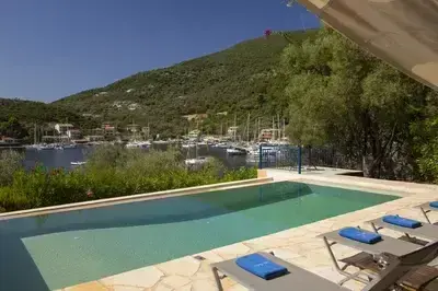 Villa Sivota, Exclusive Villa on the Beach with 99" Underground Cinema