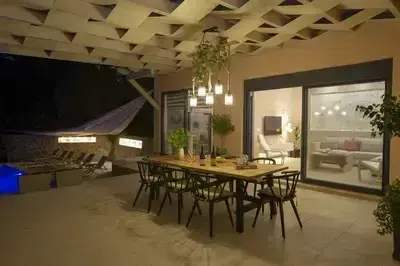 Villa Sivota, Exclusive Villa on the Beach with 99" Underground Cinema