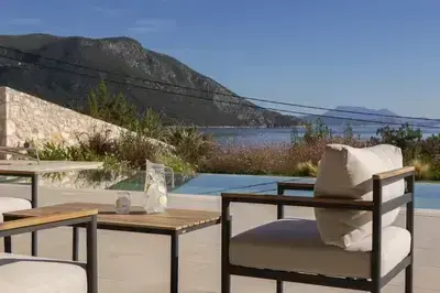 Villa Amber by the sea Lefkada second photo of the rental