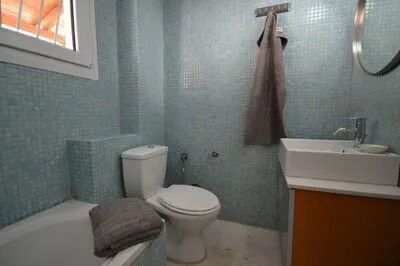 Large accommodation for up to 29 people with stunning sunsets in Kalamitsi
