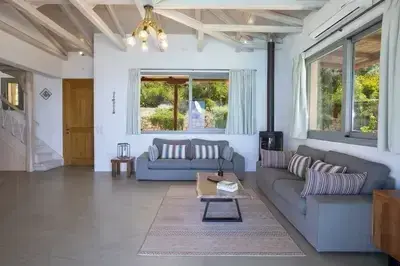 Villa Mirtes with breathtaking sea view,close to Porto Katsiki and Egremni 