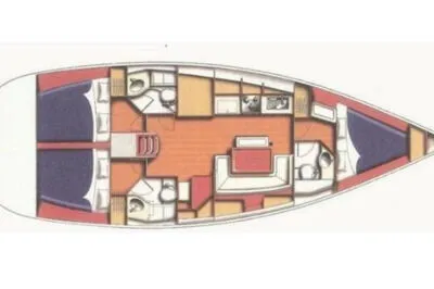 Beneteau 43 "Roualeyn" sailing boat